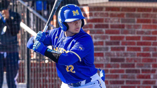 McNeese catcher Andruw Gonzales has been named the Southland Conference Hitter of the Week. -- Photo courtesy of McNeese Athletics